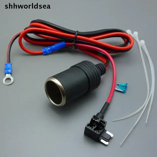 Shhworld разъем для автомобильного прикуривателя 1/5/50/100 шт. 1 м 5 мм2 12 В 24 удлинитель