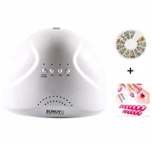 48W Nail Dryer Sunone – LED UV Lamp + Profile Edge + Manicure Decor Sticker For Gel Curing