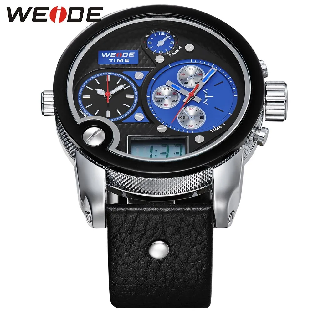 Лучшие продажи WEIDE брендовые Модные мужские спортивные часы с большим