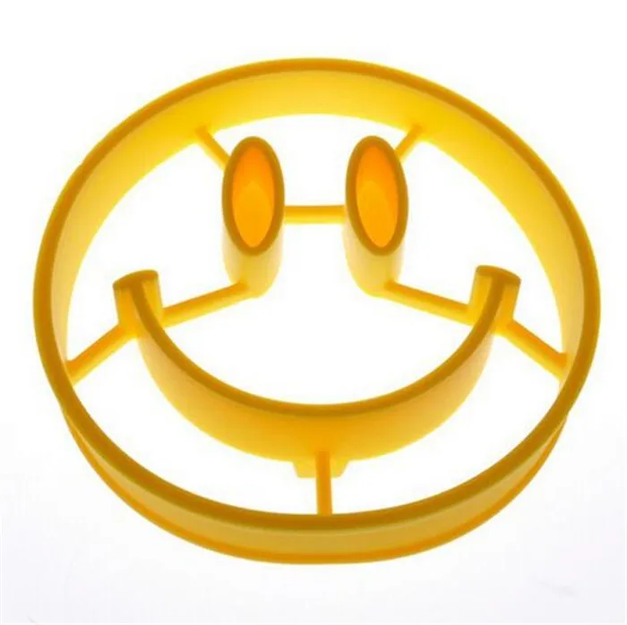 

1PC Kitchen Silicone Lovely Style Cats Smiling Face Shape Egg Mold Breakfast Fried Eggs Mould Cute Interesting Mould OK 0297