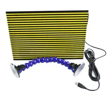 Furuix 1 шт. PDR полоса линия доска Светоотражающая доска для обнаружения вмятин ремонт повреждений градом с регулируемым держателем(светодиодный