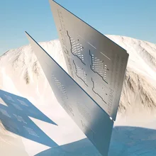 3D паз реболлинга трафарет жесткий диск/NAND/PCIE трафарет для iPhone XR XS max XS X 8P 8 7P 7 6sp 6P iPad все серии Ремонт