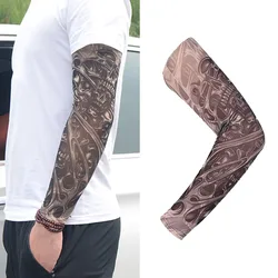 1PC Cycling Sports Tattoo Sleeves UV Cool Arm Sleeves Elastic Oversleeve Arm Warmers Sports Outdoor Air Bike Cuff Cover 1PC Cycling Sports Tattoo Sleeves UV Cool Arm Sleeves Elastic Oversleeve Arm Warmers Sports Outdoor Air Bike Cuff Cover