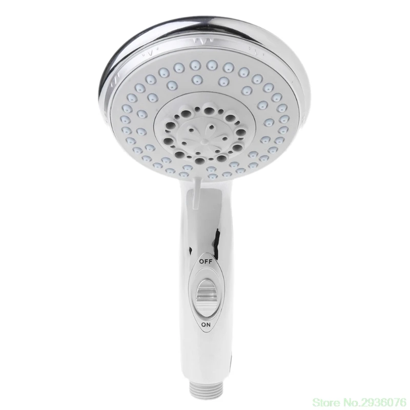 

5 Functions Water-saving Switch With Hand-held Shower Nozzle Stop ABS Plating Finished Bathroom Shower Head Spray Drop Ship 11