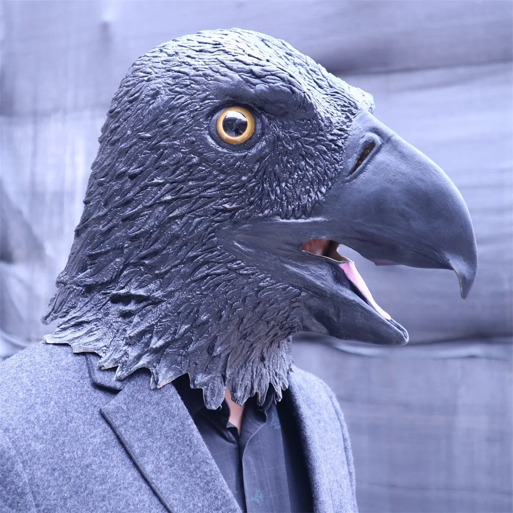 

Children 's toys Adult Comical Mask Masquerade Eagle Head Mask Animal Cosplay Costume The Latex Mask A510