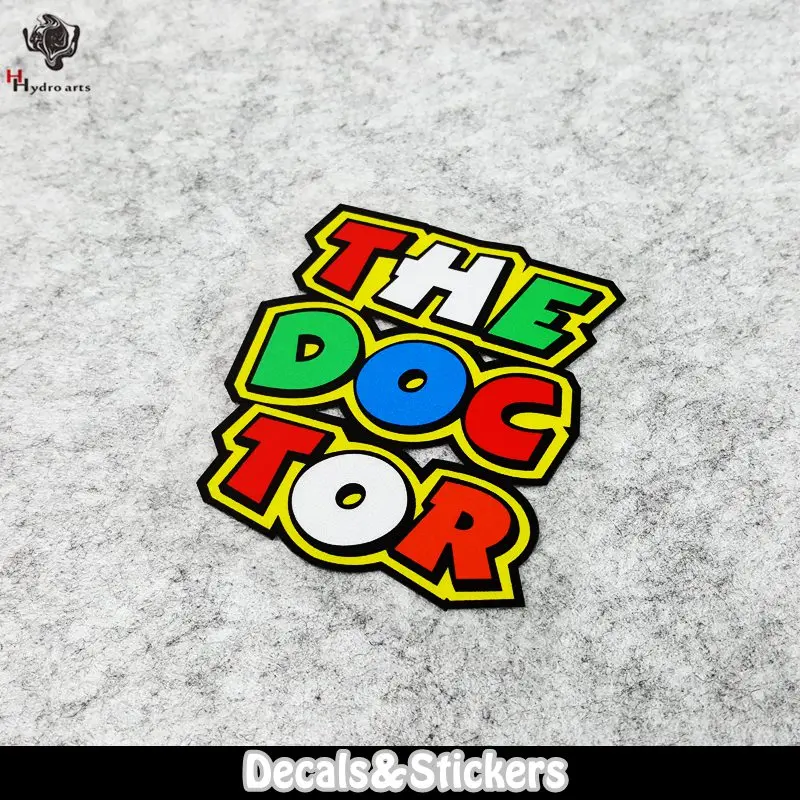 

NO.LN124 the Doctors 3M Material Reflective Stickers MOTO GP Car Sticker Decals Racing Stickers Motorcycle Helmet