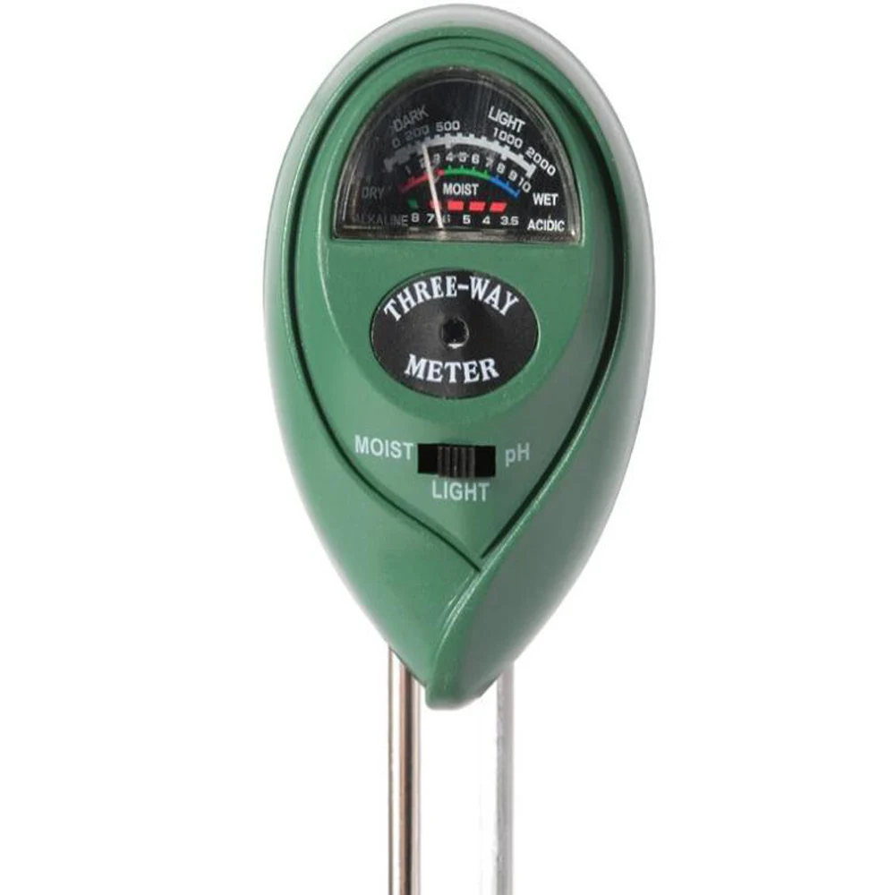 3 in 1 Soil pH meter hygrometer/PH meters professional / Light meter