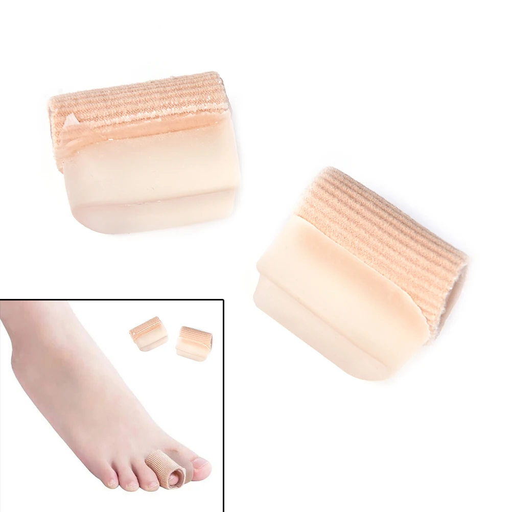 New Pedicure 2 Pcs/Lot Foot Big Toe Corrector Protector Silicone Gel Bunion Adjuster Hallux Valgus Corrector Seperator Wholesale