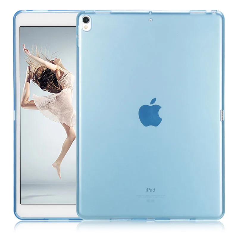 

For New Ipad Pro 10.5 Case Silicone Cover Ultra Thin Transparent Drop Resistance Shockproof For Apple Ipad 10.5 Inch Soft Case