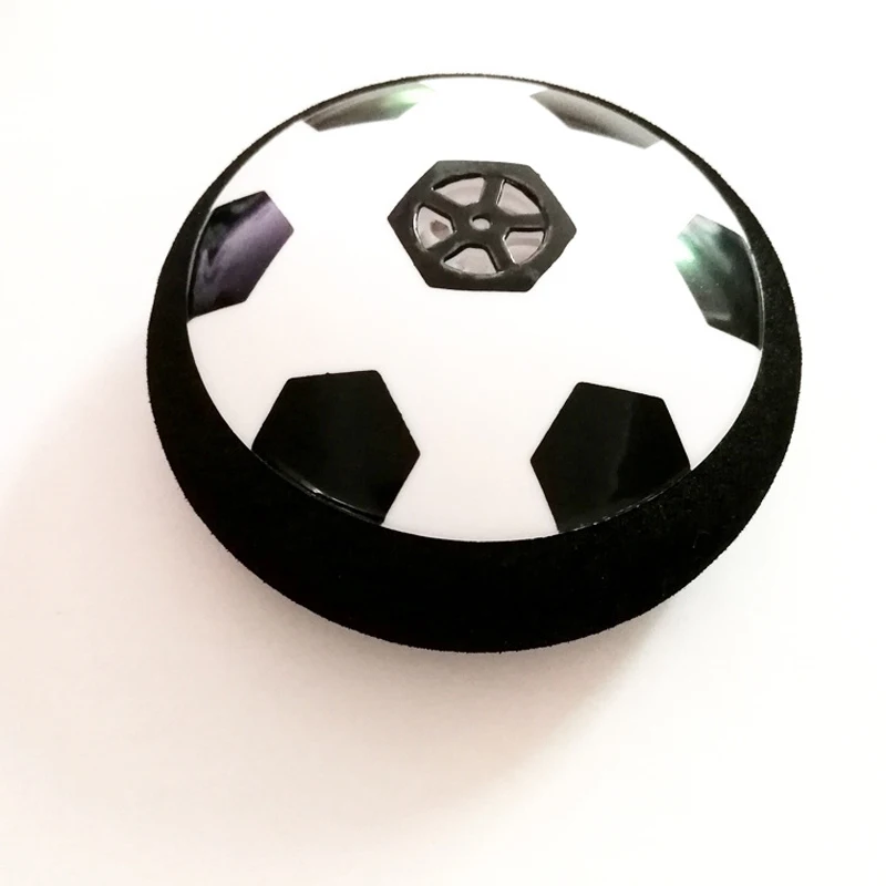 

11CM Hovering Footbal LED Light Flashing Arrival Air Power Soccer Ball Disc Indoor Football Toy Multi-surface Hover