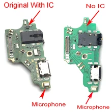 Micro usb док-станция для коннектор; pcb; плата для huawei P20 Lite зарядка через usb Порты и разъёмы кабельная плата со шлейфом для Запчасти для авто