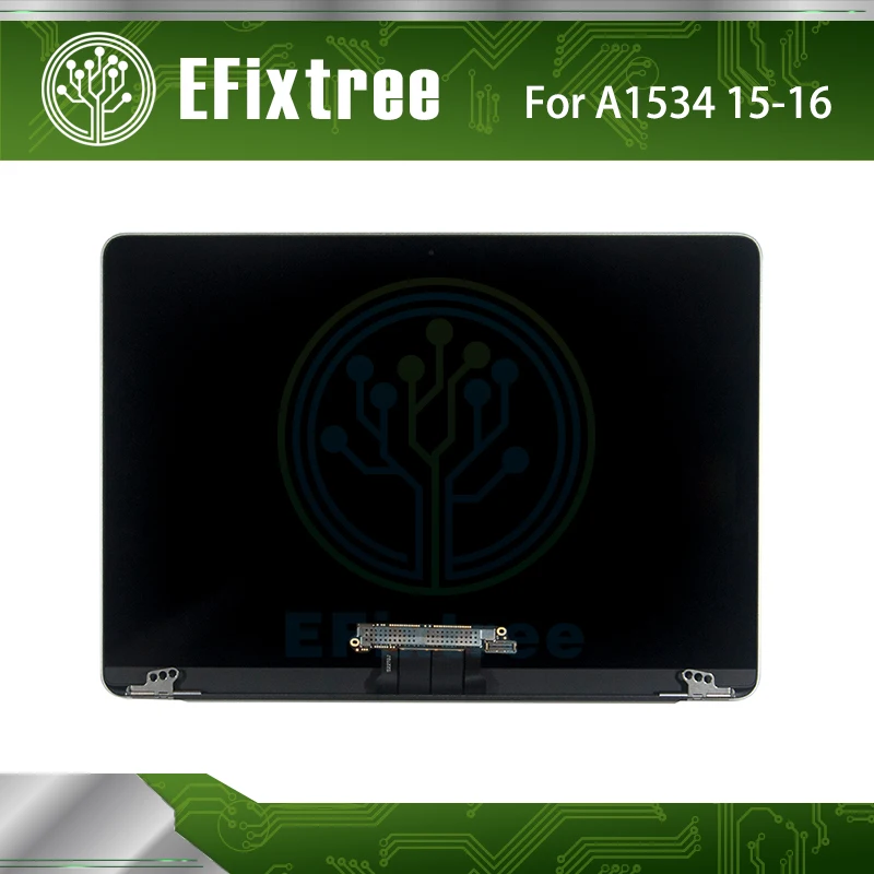 

100% Tested LCD Assembly Grey Gray For Macbook Retina 12 A1534 LED LCD Screen Display MF855 MF865 MLHA2 MLHC2 EMC 2746 2991 3099