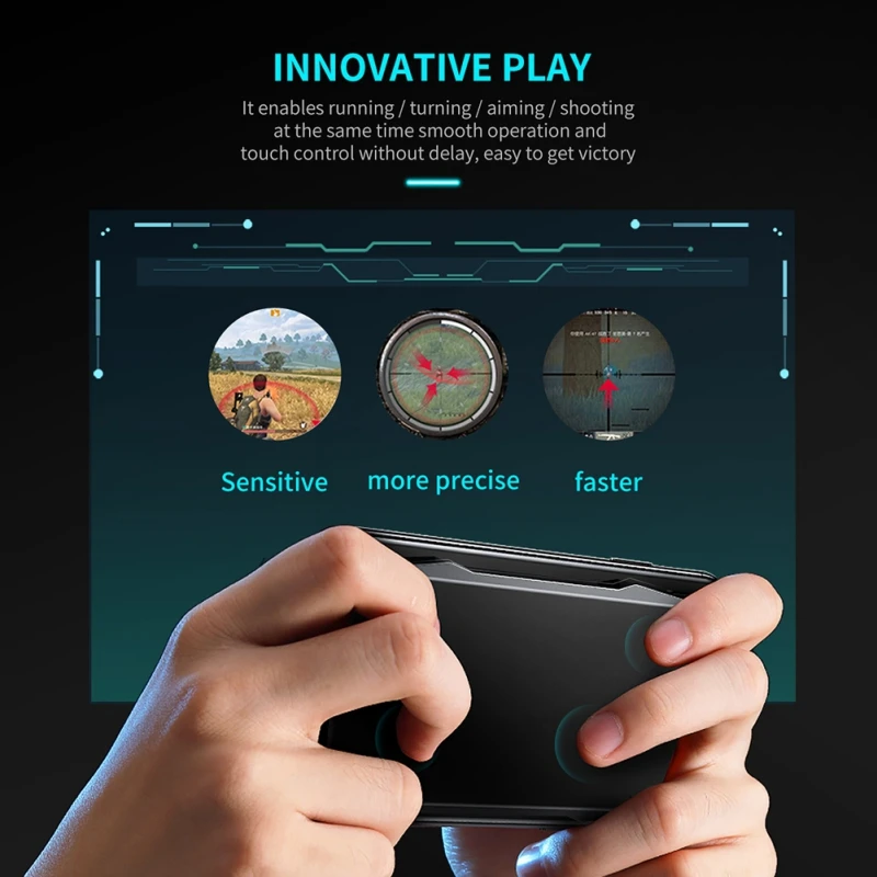  MUJA Smart Touchpad Touch Control Game Panel Mobile Gaming Gamepad Bluetooth Trigger R1 R2 L1 L2 To