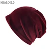 Gorros de terciopelo para mujer, moda de otoño e invierno, cálido, vellón de punto, boina de lana, 2022 ► Foto 1/6