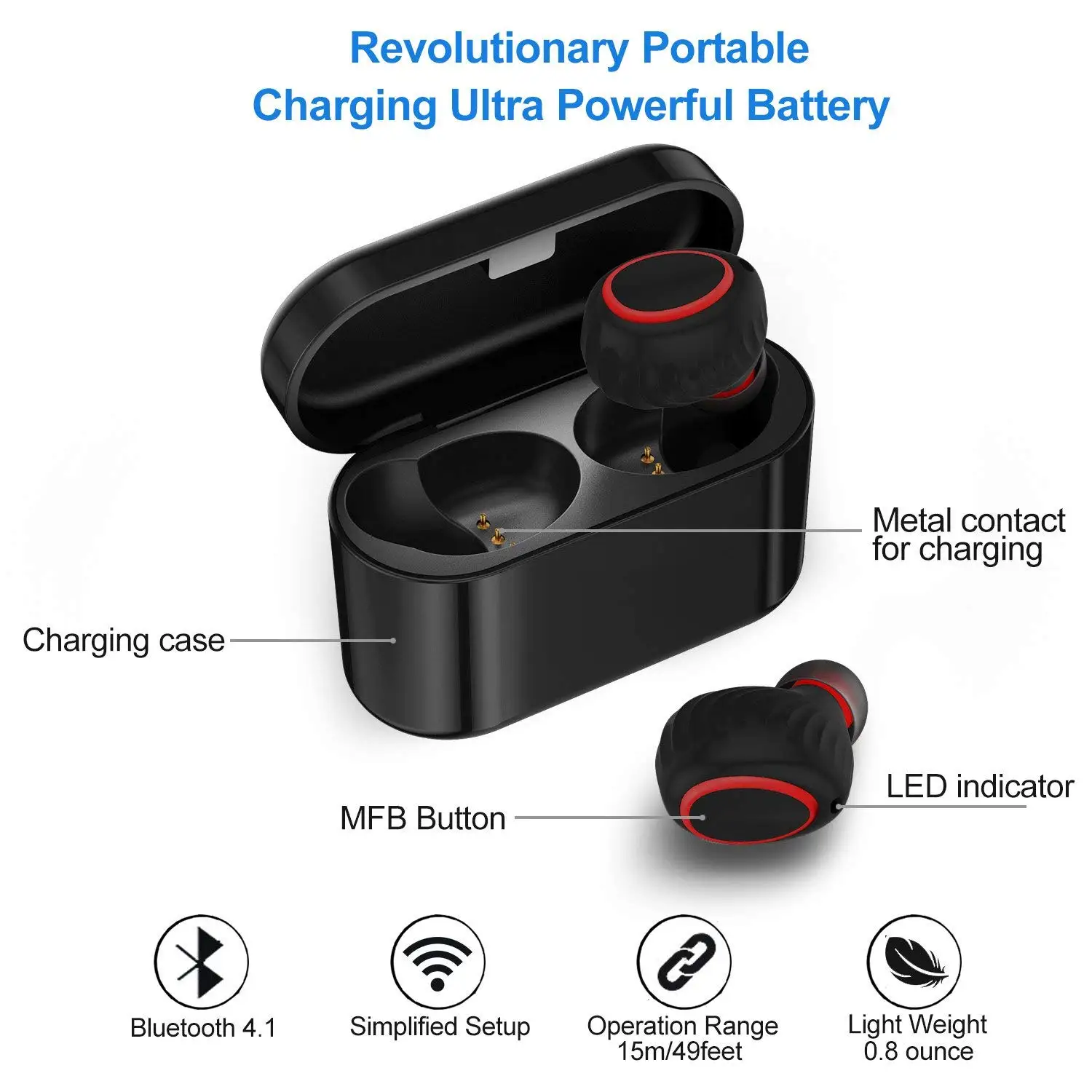 HBUDS HV358 Мини Bluetooth наушники с микрофоном V4.2 шумоподавления для Iphone Xiaomi samsung XS XR