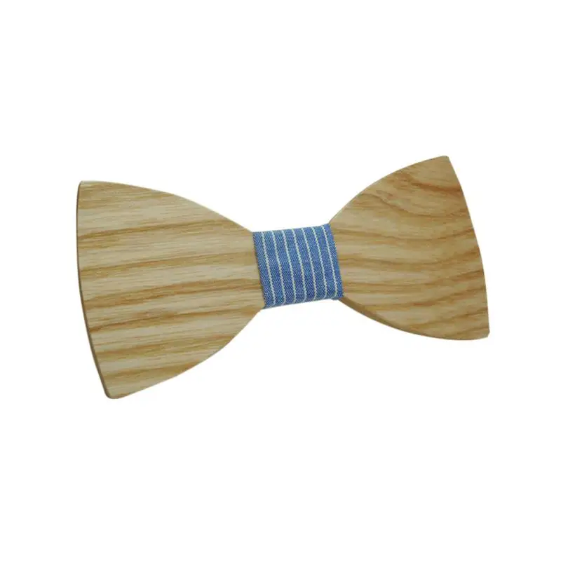Детские деревянные галстуки-бабочки для мальчиков, детские галстуки-бабочка, красивые деревянные Галстуки - Цвет: A17