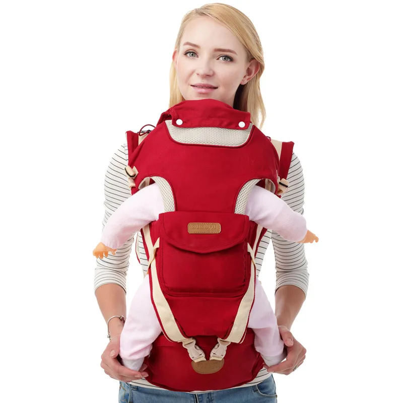 

Multifunction Comfortable Infant Pouch Wrap Carriers Baby Backpacks Carriers Breathable Infant Baby Carriers Baby Sling Backpack