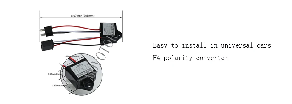 hid converter polarity