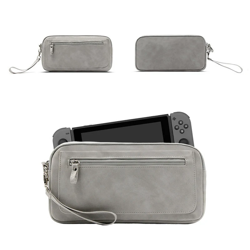 

25*15*2.5cm Sheep PU Leather Protective Case For Nintend Switch Shell Travel Portable Carrying Storage Bag For Nintend Switch