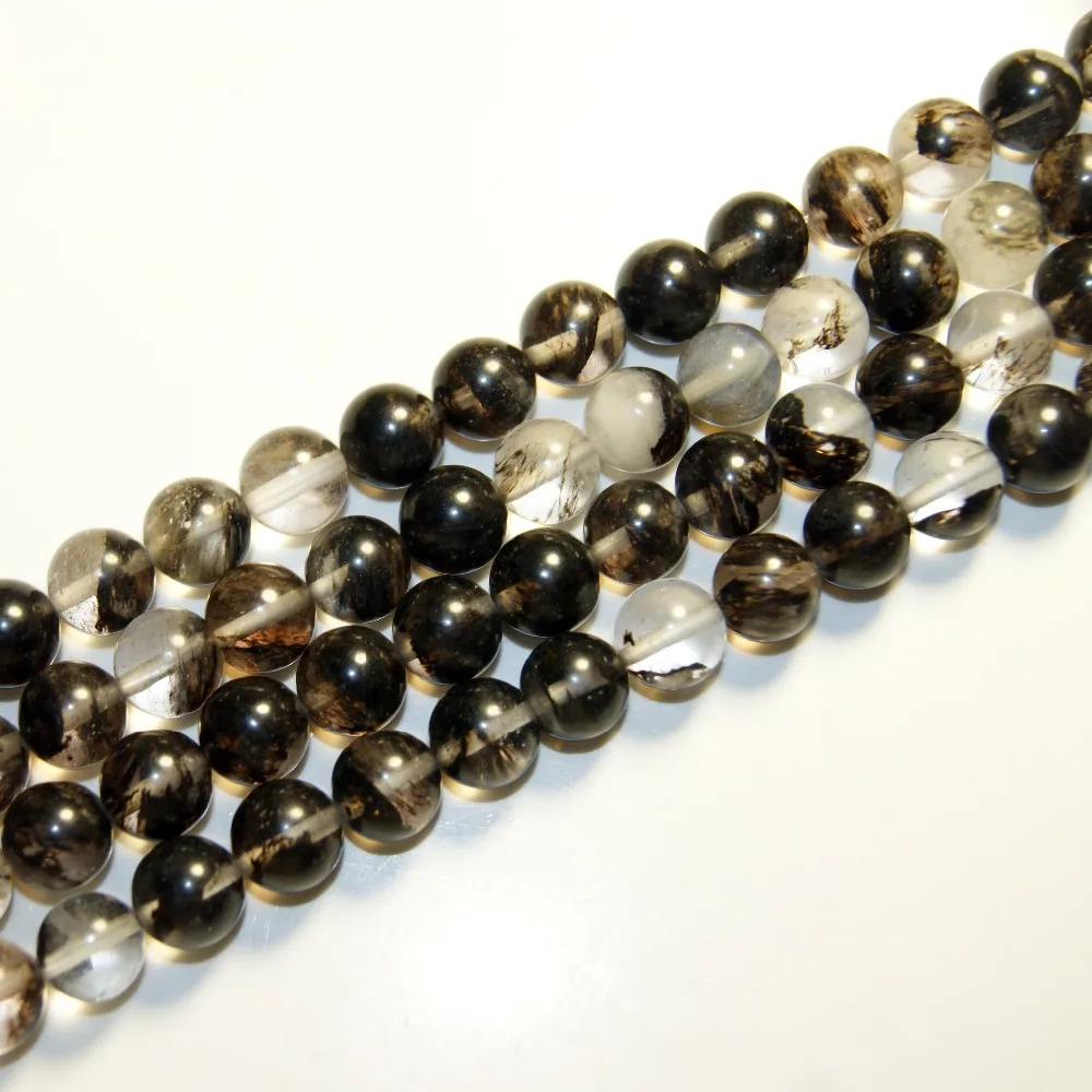 Wholesale Round Crystal Black Beads For Jewelry Making Bracelet