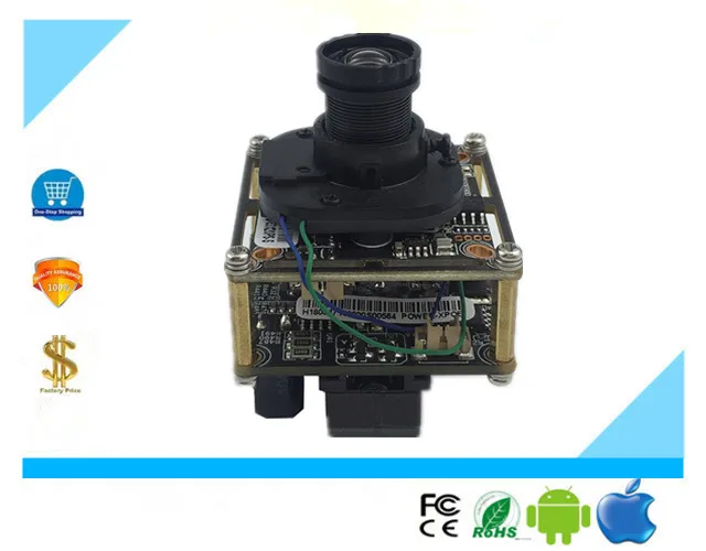 DC 48V Lan кабель питания XPoE модуль камеры доска рыбий глаз панорама 2 8-12 мм 1080P 2.0MP SC2235