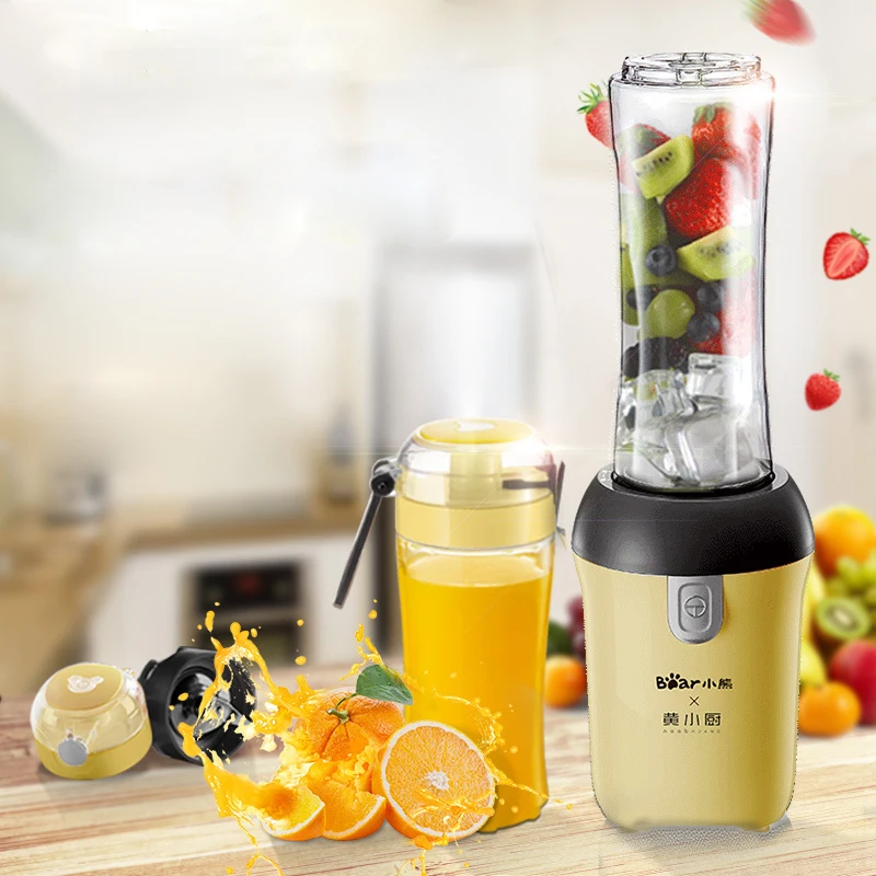 

Bear LLJ-D05M2 Portable Juicer Mini Home Fully Automatic Juice Cups Double Cup Configuration