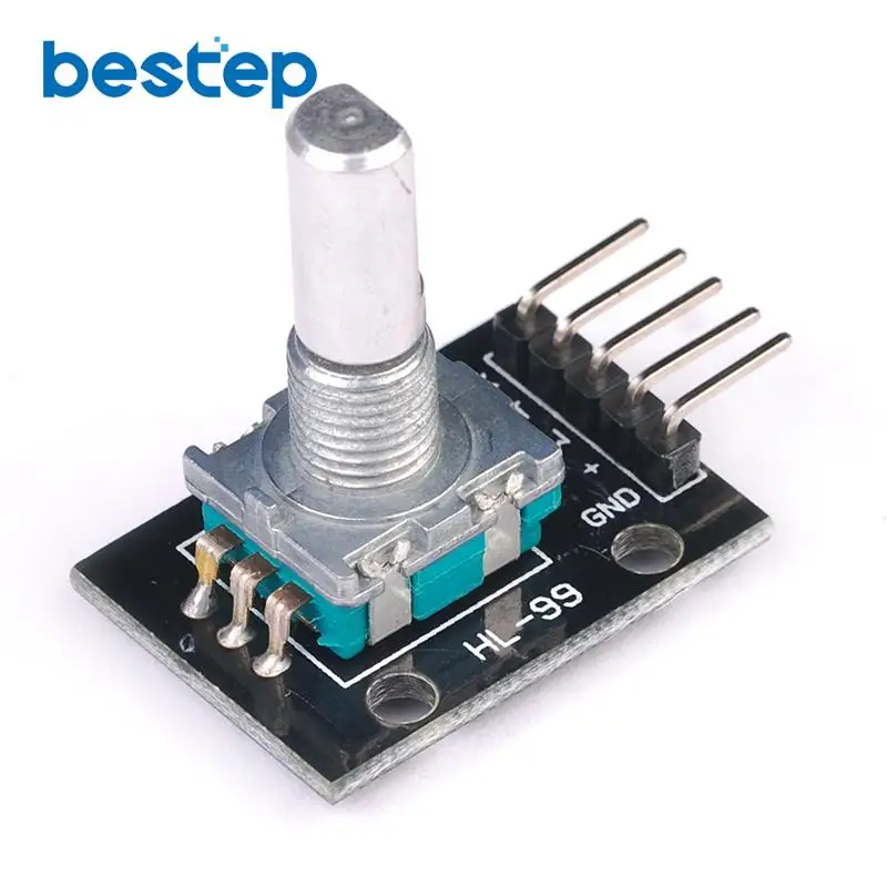 Модуль с поворотным кодовым датчиком на 360 градусов для Arduino переключатель