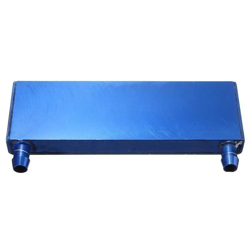 

122X41X12Mm Aluminium Water Cooling Block Heatsink Block Liquid Cooler For Cpu G
