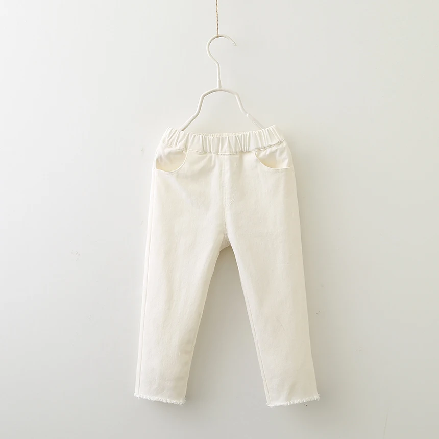 Children Solid Pants Boutiques Spring Autumn Trousers Baby Girls Casual