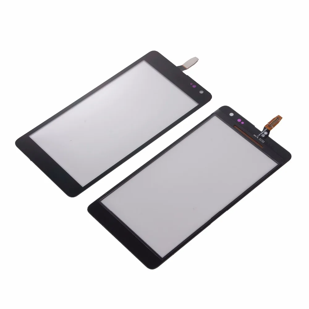 Сенсорный экран для microsoft Nokia Lumia N535 535 2C 2S корпус черный дигитайзер панель Стекло