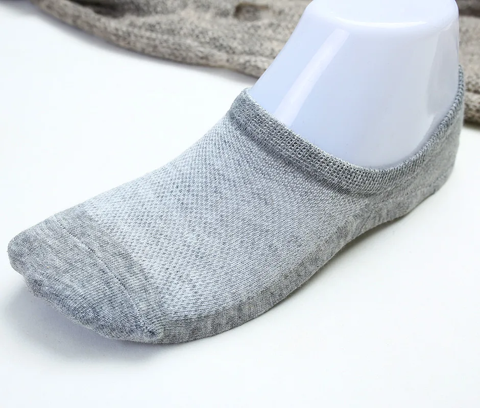 

Free Shipping 1Pair Men Cotton Socks Summer Solid Thin Breathable Socks High Quality No Show Boat Socks Short Men Meias Sokken