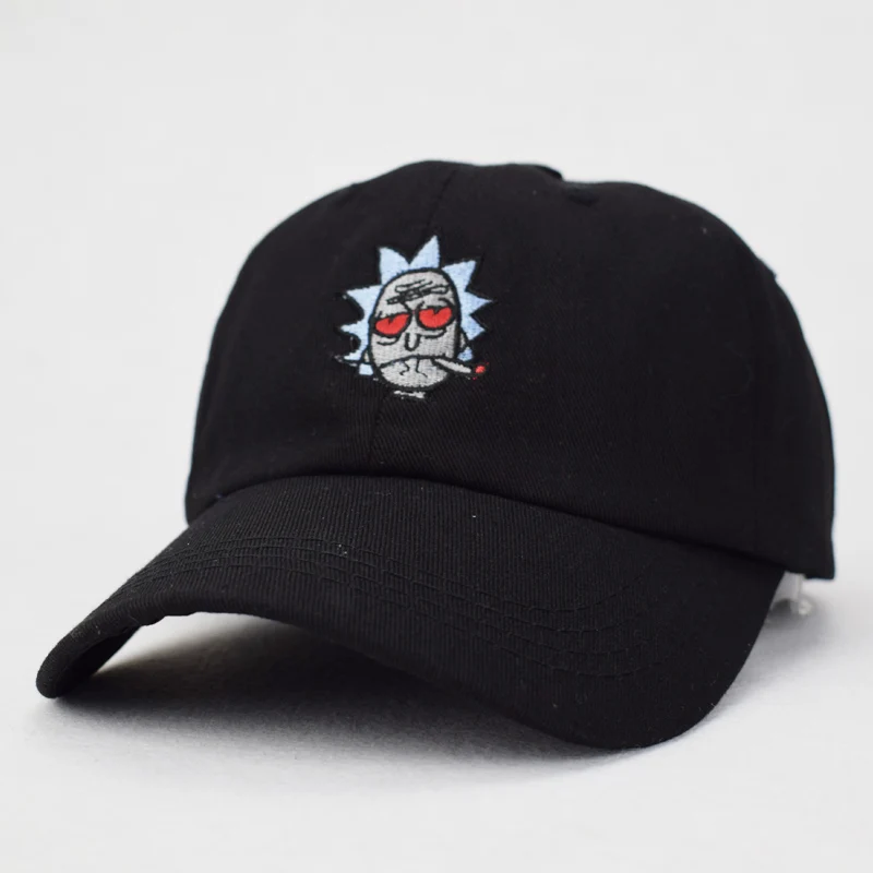 New US Animation Rick Caps Dad Hat Rick and Morty Hats Unisex Casquette
