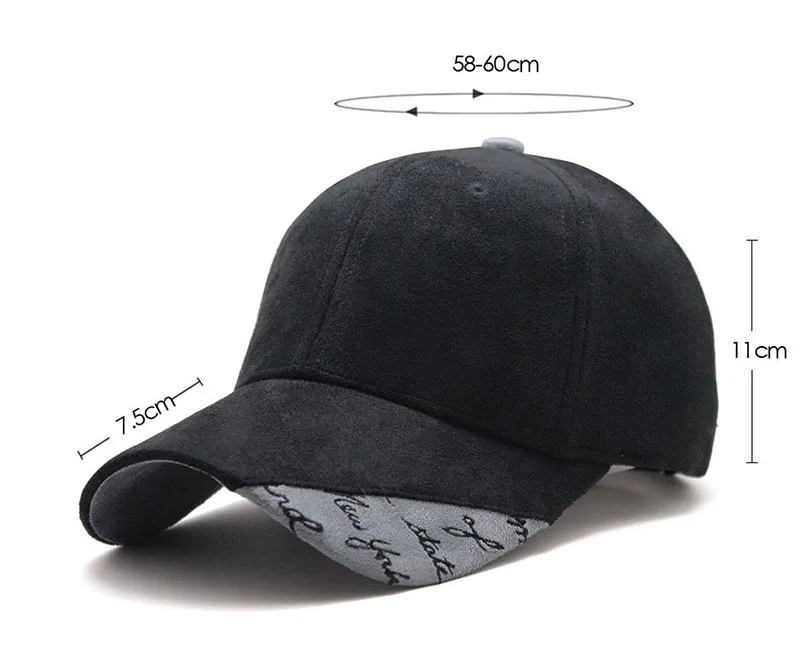 [AETRENDS] замшевая бейсбольная кепка с бархатной шеей для мужчин и женщин спортивная шапка Кепка бейсбольная зимняя уличная Спортивная Кепка s Z-6607
