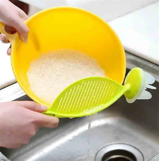 Clean Rice Machine stick Wash rice manual kitchen good helper cooking