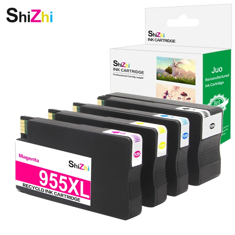 Чернила SHIZHI для HP 955 955XL Officejet pro8710 hp 8210 8216 8730 8740 8725 7720 7730 7740 8720 | Компьютеры и офис