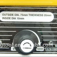 Скамейки шлифовщик полировщик 220 В 200 Вт Настольный буферный полировщик Золото Алмаз серебро полировальная шлифовальная полировальная машина, роторный мотор