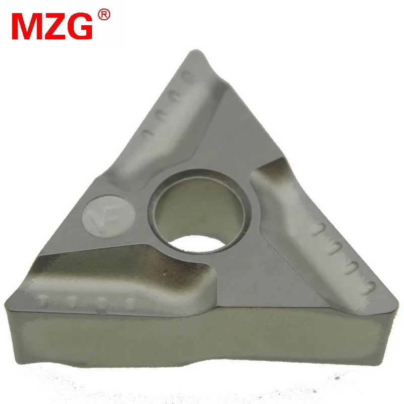 MZG Цена со скидкой TNMG160404R-VF ZN60 токарная резка ЧПУ держатели инструментов CVD покрытием карбида вставки для стали
