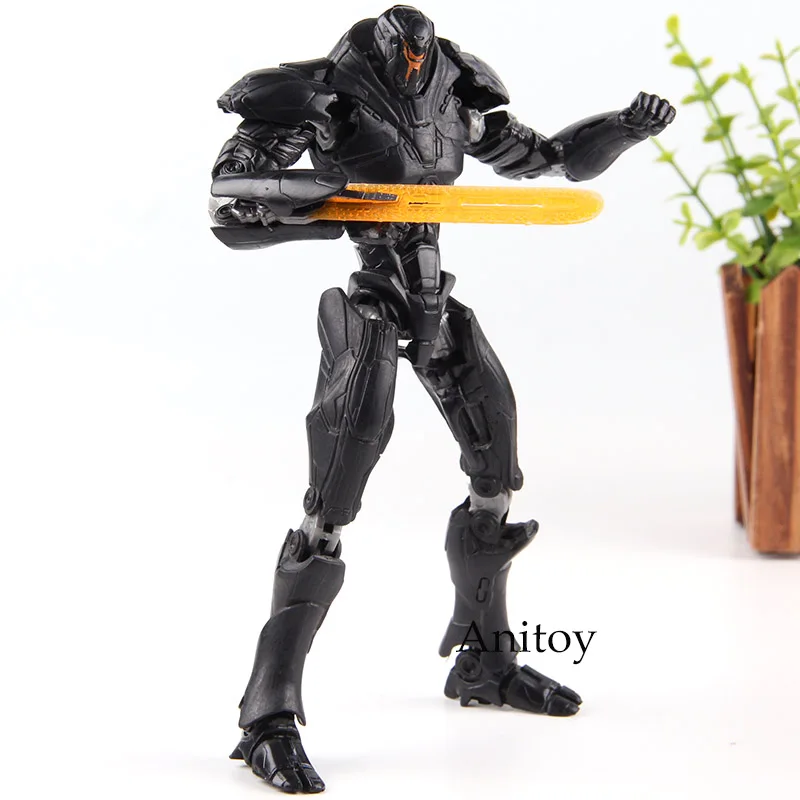 

Pacific Rim 2 Side Jaeger Obsidian Fury PVC Hot Toys Robot Pacific Rim Uprising Figures Collection Model Toy 18cm
