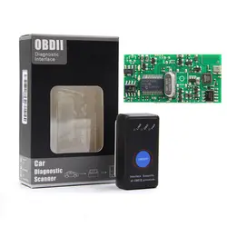 Супер Мини ELM327 V1.5 Bluetooth 4,0 ELM 327 с Мощность Swtich PIC18F25K80 чип OBD OBD2 диагностики для IOS окно Android