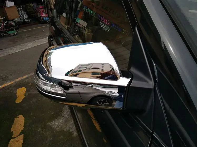 Дверь боковое крыло зеркало хромированная крышка заднего вида для HYUNDAI TUCSON 2004 2005 2006 2007 2008 2009 2010 2011 2012 2013