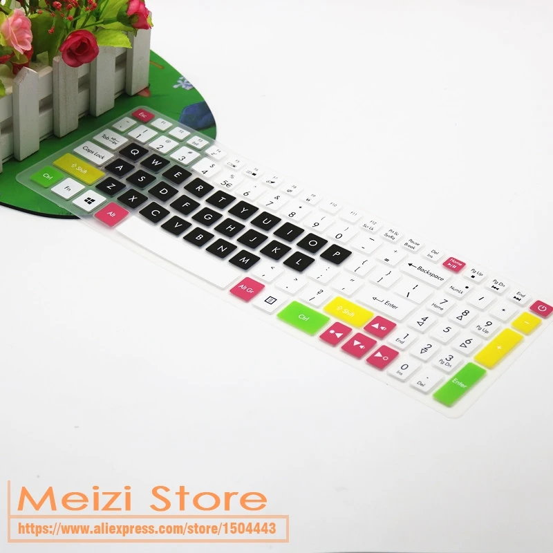 

15.6 17 inch Laptop Keyboard Protective Cover skin Protector for Acer VX5 VX15 591G 592G 593G VN7 VN7-593 RH31 VN7 593G AN515