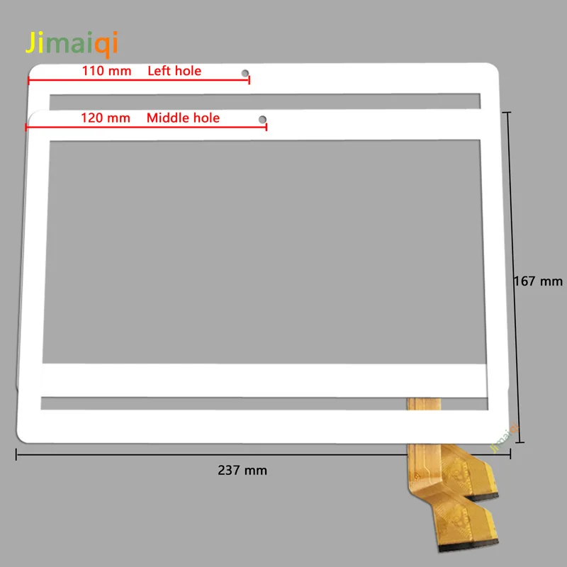 Для 10,1 ''дюймового GT10JTY131 V1.0 V2.0 V3.0 V4.0 планшета внешний емкостный сенсорный экран дигитайзер замена сенсорной панели