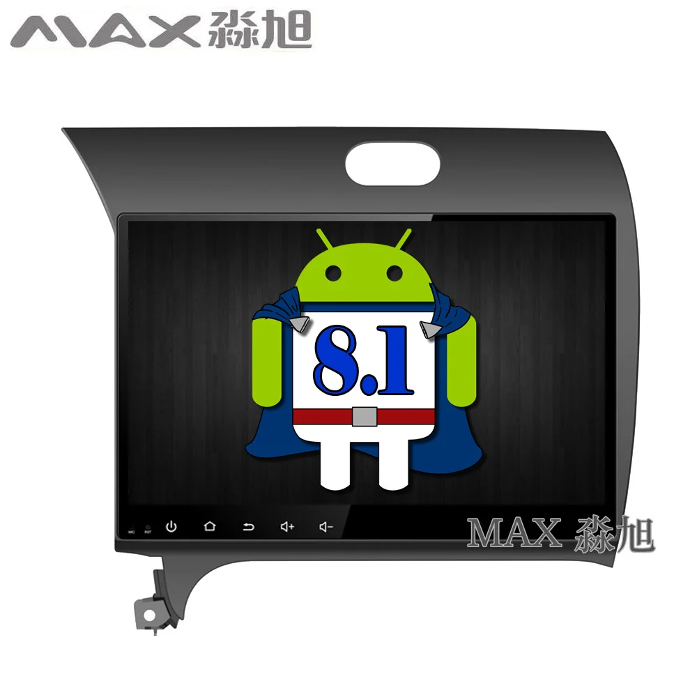 Top MAX Android 8.1.0 Car DVD Player for KIA CERATO K3 FORTE Left Driving Radio RDS Bluetooth 4G WiFi SWC GPS Navigation Free map 0