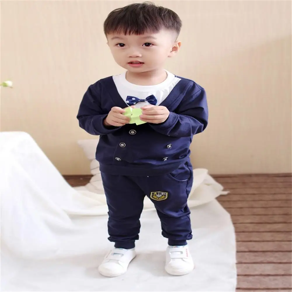 2018 New Children's Clothing Boy Autumn Long Sleeved Suit Children's