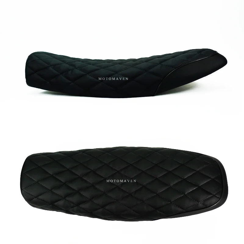 

Free Shipping Motocycle Seat GN125 250 CAFE RACER SEAT Vintage Locomotive Universal Motorcycle Tracker Seat Black
