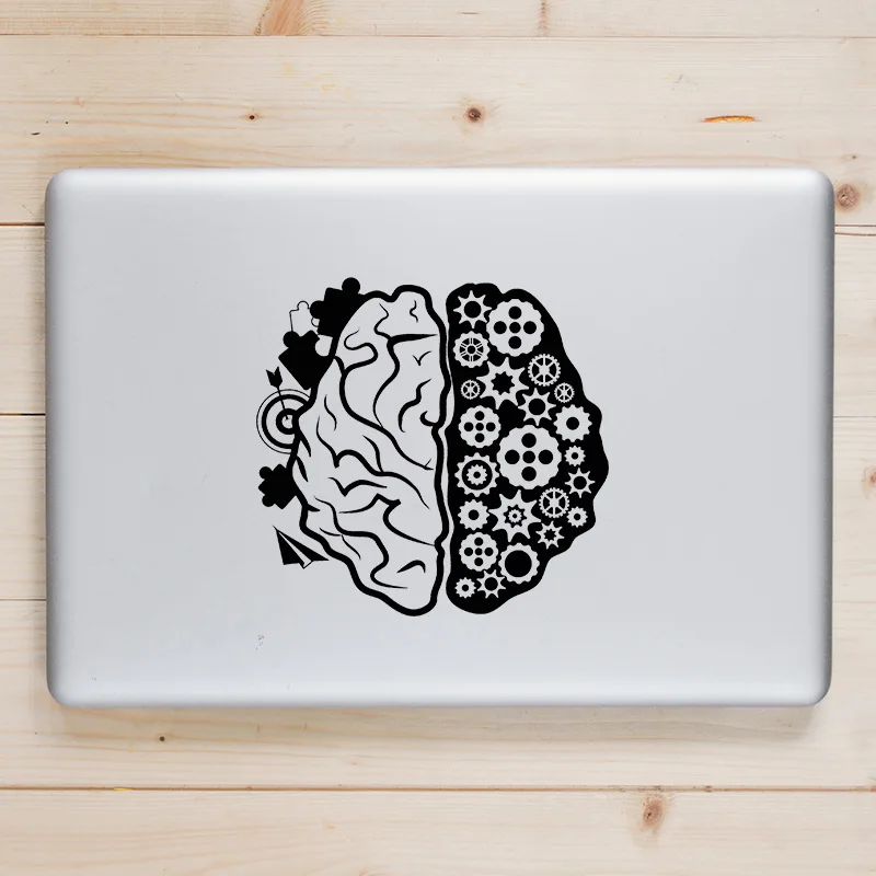 Right Left Brain Vinyl Laptop Sticker Decal for font b Apple b font font b Macbook