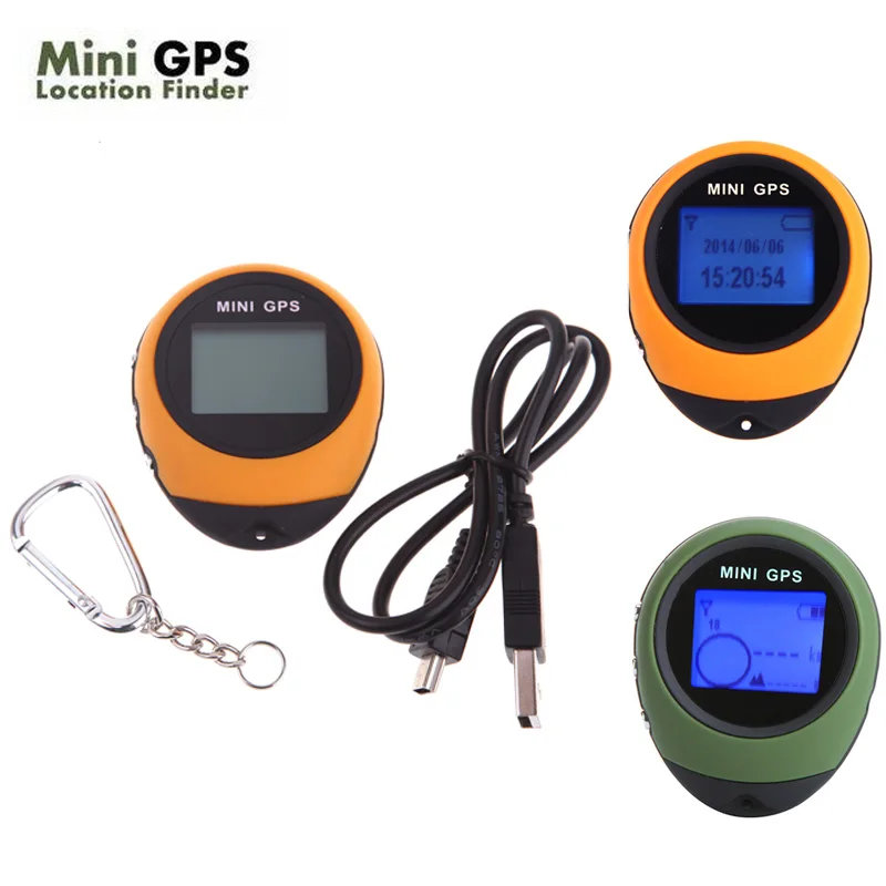 Mini GPS Tracker Locator Personal GPS Navigation Receiver Tracker for Outdoor Hiking Camping Travel