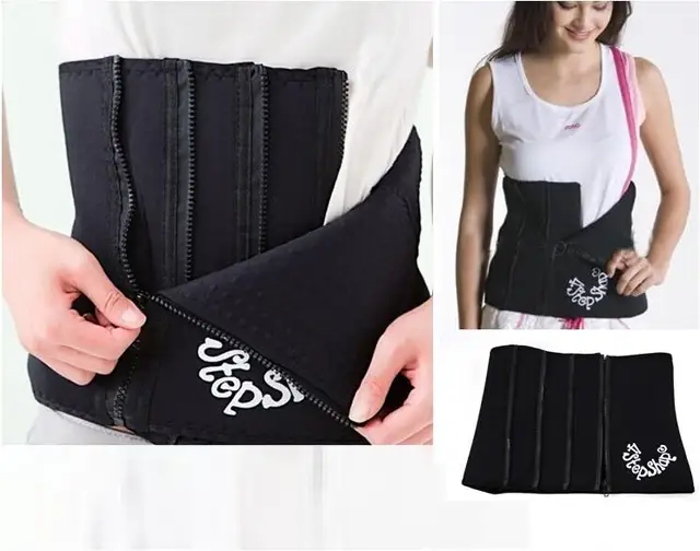 4 Step Shape Women Waist Tummy Tuck Trimmer Slimming Nylon