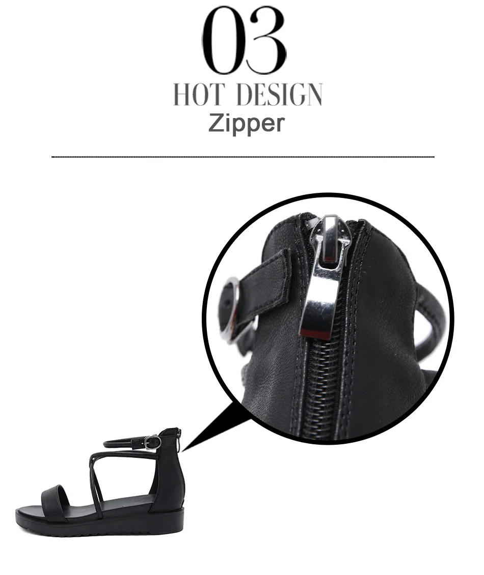 ankle strap buckle san dals 