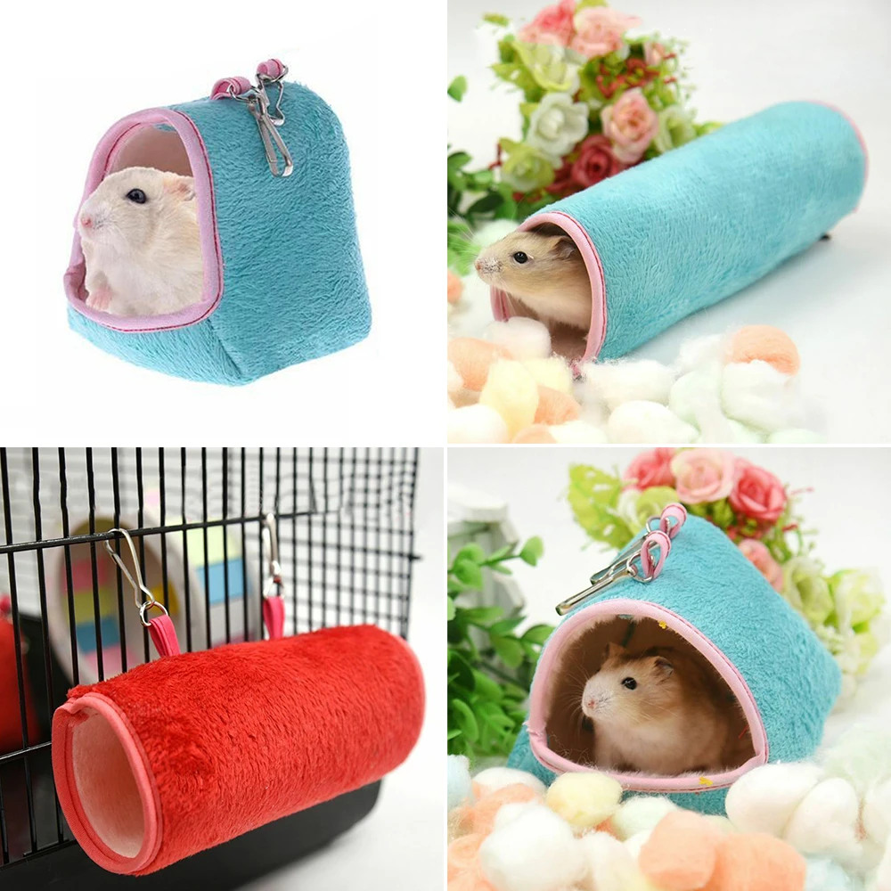 

Hammock Sleeping Bed For Small Animal Warm House Small Animal Cage House Hamster Cage